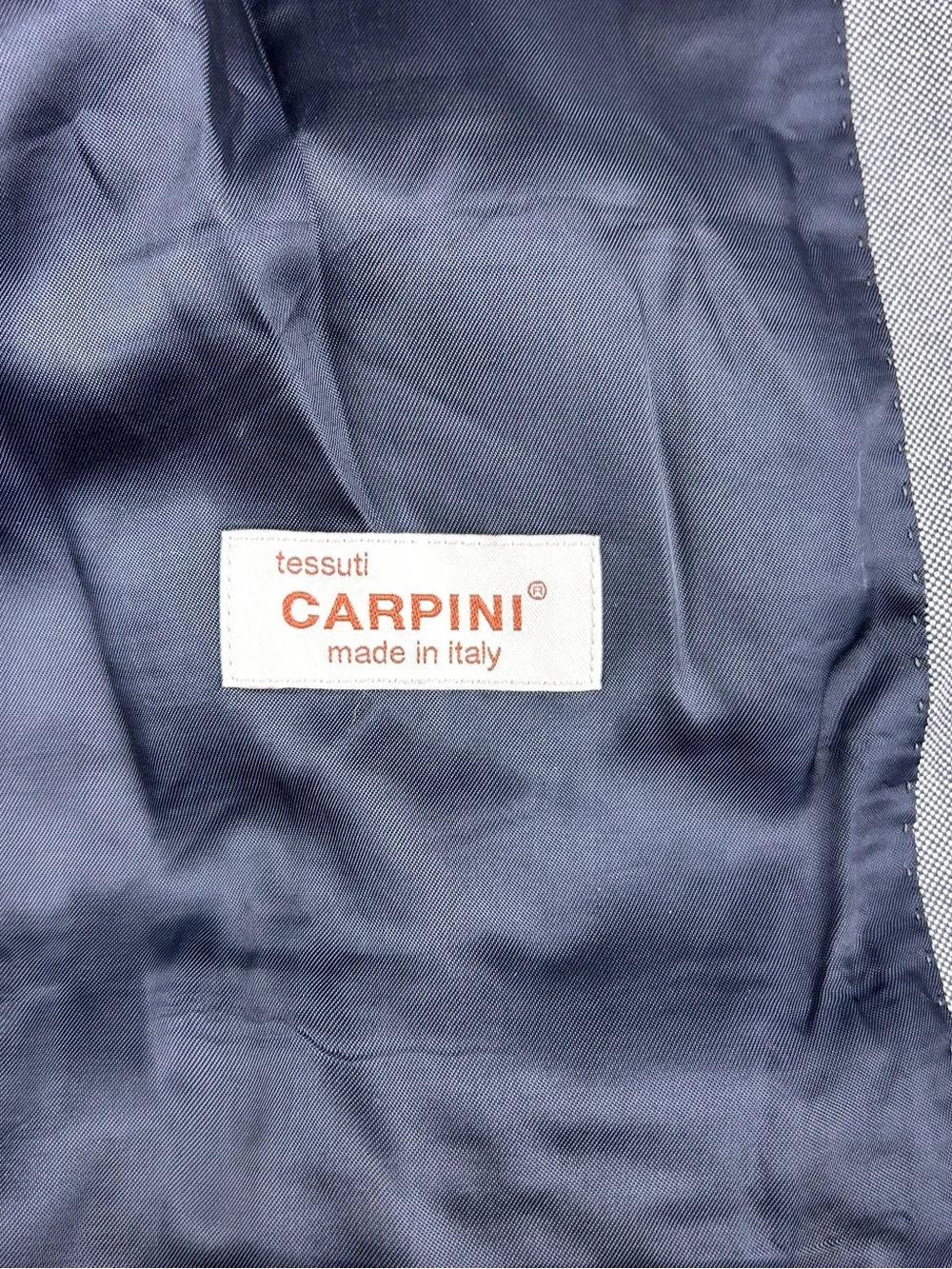 J. Crew Ludlow Carpini Blazer Sport Jacket 42L Gray Italian Cotton